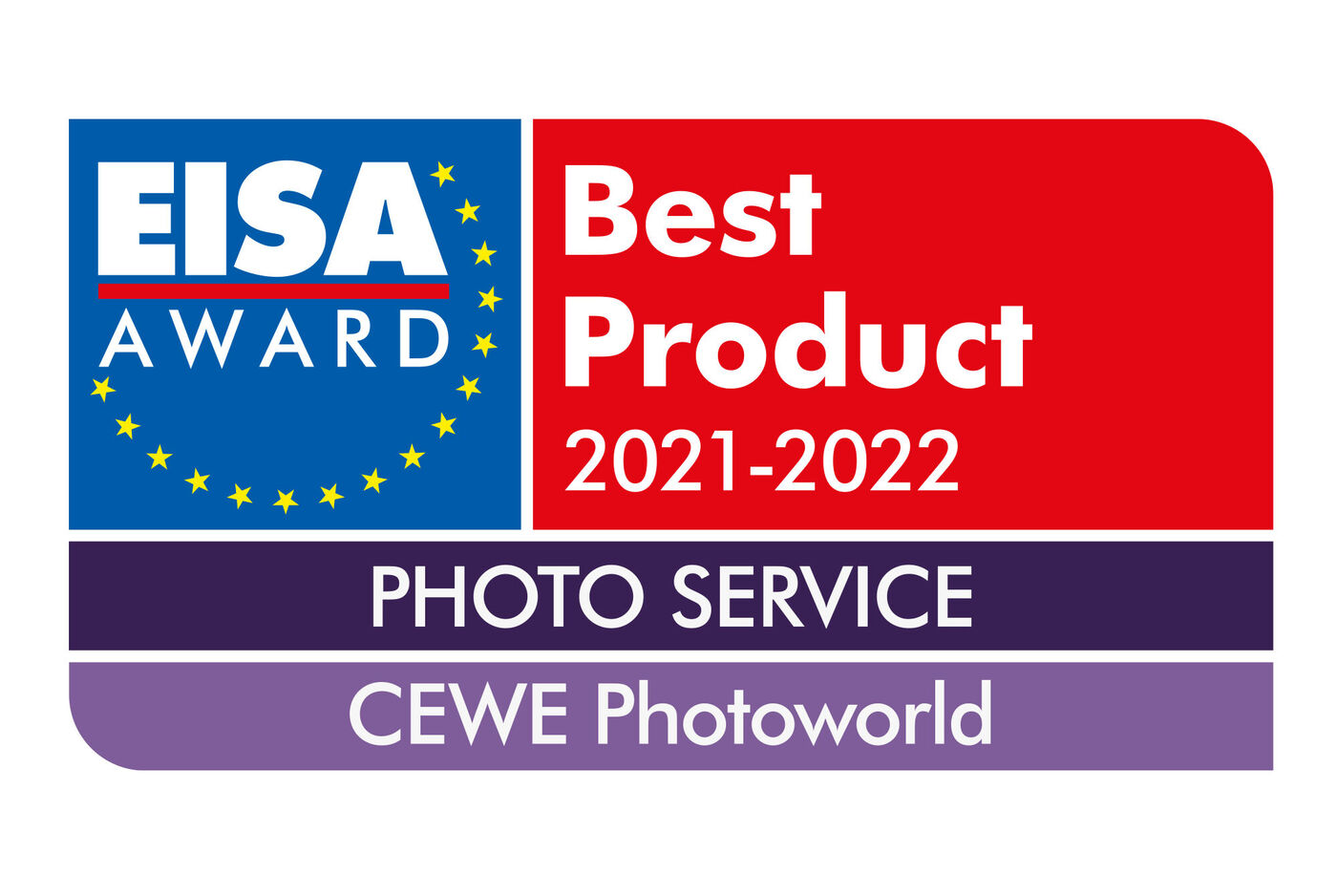 EISA Award per il miglior prodotto 2021-2022, CEWE Fotowelt.