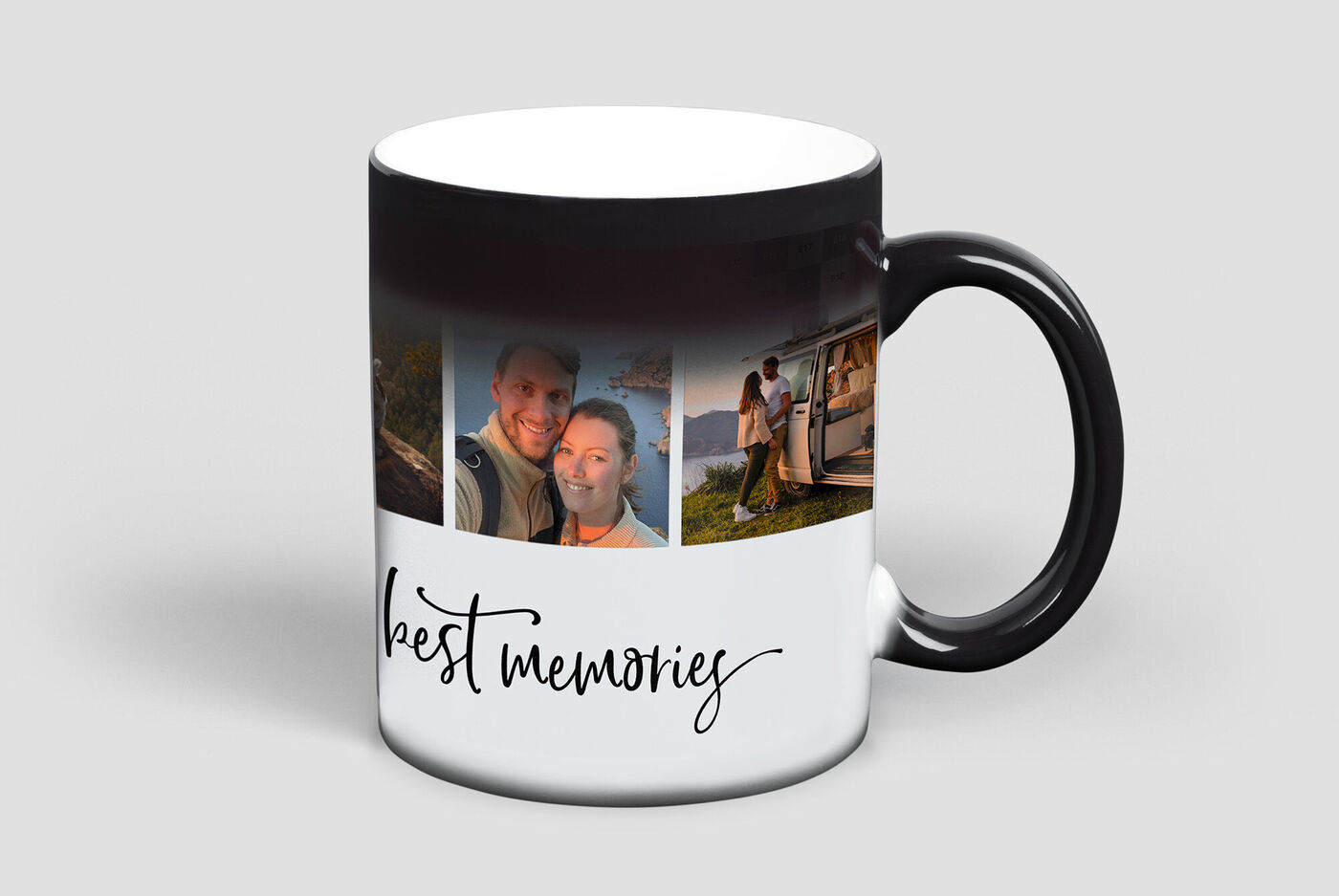 Tazza fotografica personalizzata con ricordi.